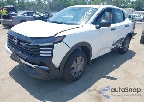 2025 Nissan Kicks S Fwd из США, поврежденный, VIN 3N8AP6BA4SL313975